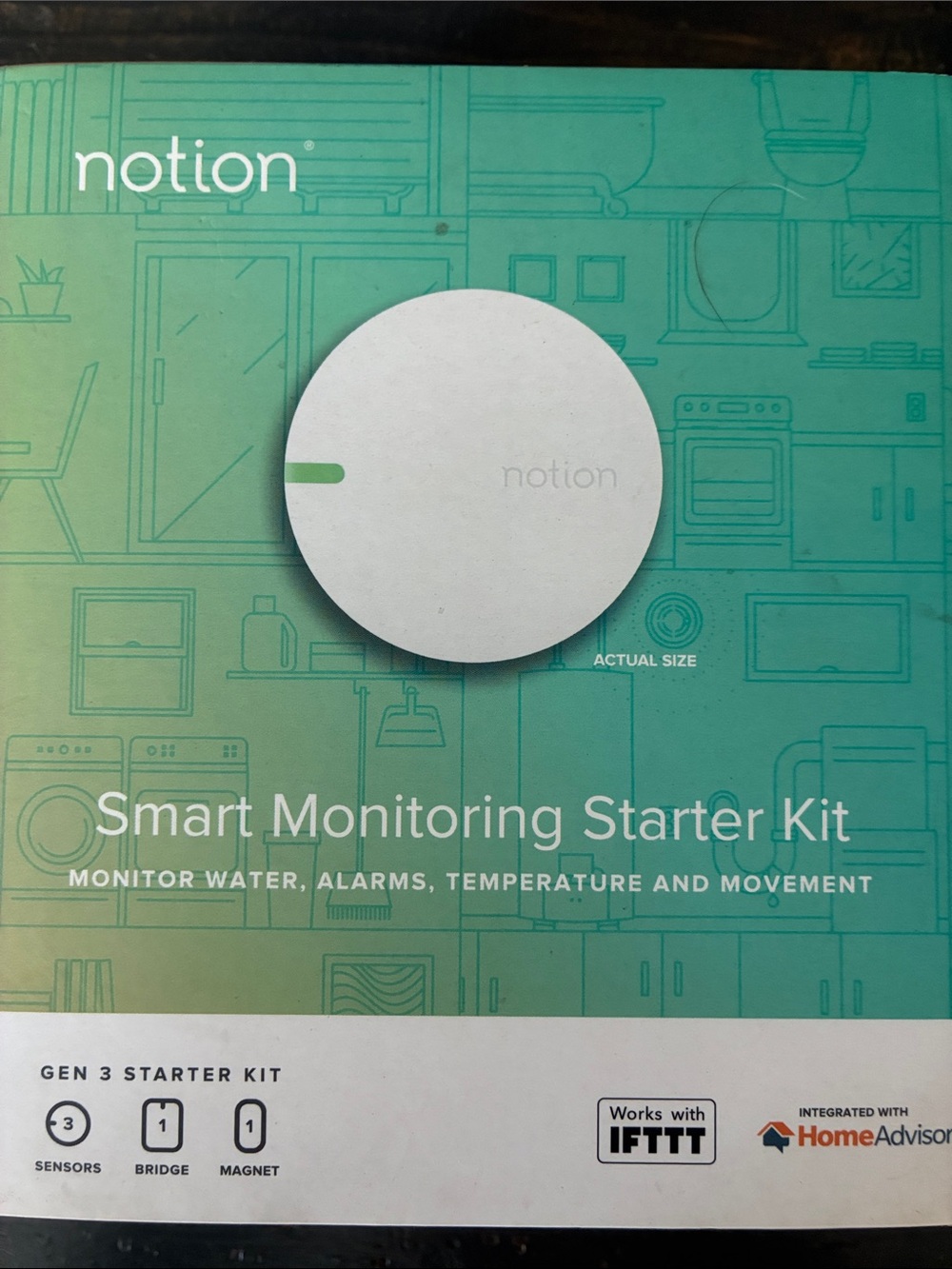 notion Smart Monitoring Starter Kit - new, open box